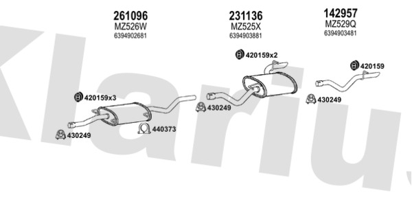 KLARIUS 600968E KLARIUS 600968E