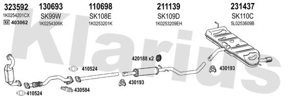 KLARIUS 780245E