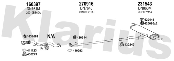 KLARIUS 270789E KLARIUS 270789E