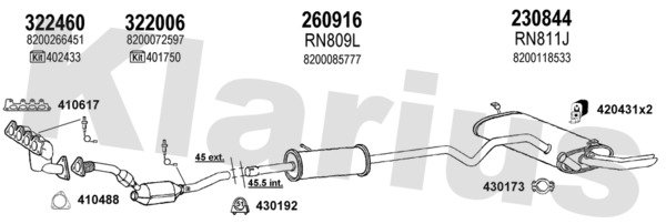 KLARIUS 721086E