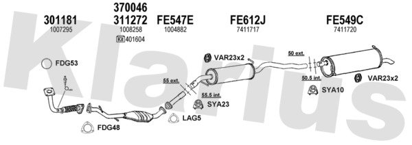 KLARIUS 361133U