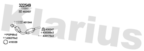KLARIUS 632796E