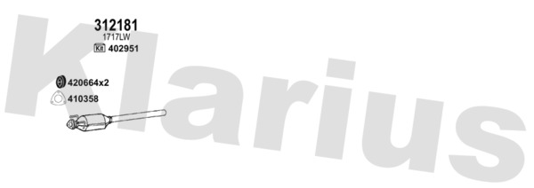 KLARIUS 632881E
