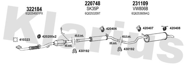KLARIUS 780201E