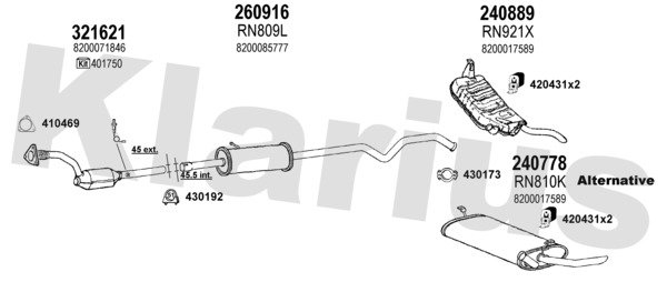 KLARIUS 721083E