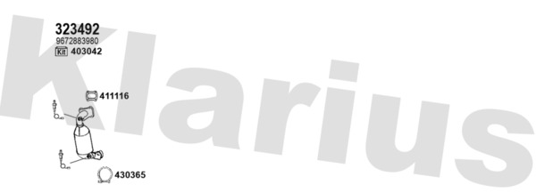 KLARIUS 632578E