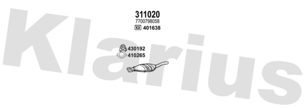 KLARIUS 721459E