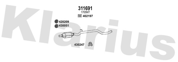 KLARIUS 331208E KLARIUS 331208E