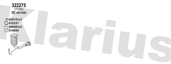 KLARIUS 181622E