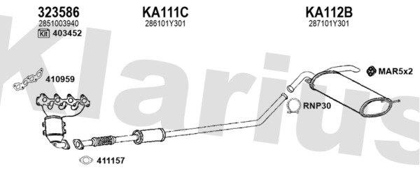 KLARIUS 500142U