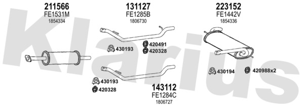 KLARIUS 362916E KLARIUS 362916E