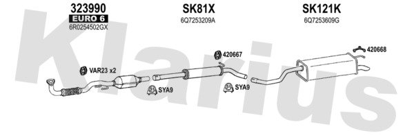 KLARIUS 780282U