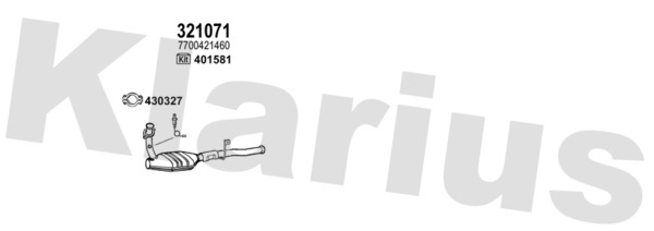KLARIUS 721482E