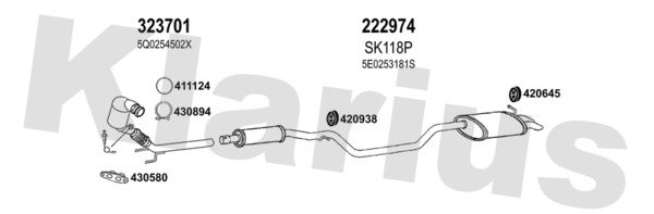 KLARIUS 780233E