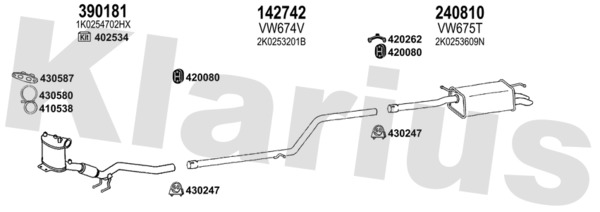 KLARIUS 931312E KLARIUS 931312E