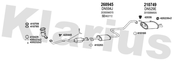 KLARIUS 270700E KLARIUS 270700E