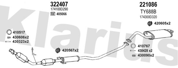 KLARIUS 900490E