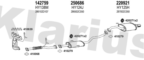 KLARIUS 450260E KLARIUS 450260E
