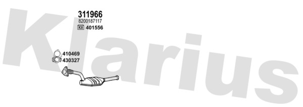 KLARIUS 721596E