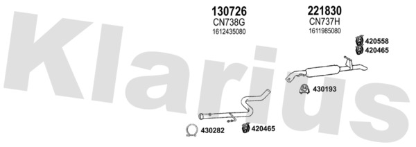 KLARIUS 181460E