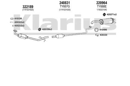 KLARIUS 900468E