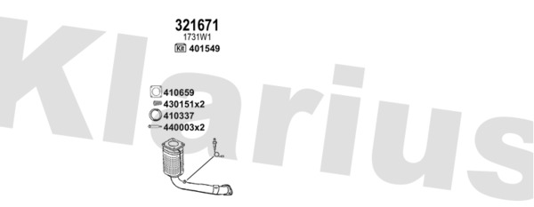 KLARIUS 632750E KLARIUS 632750E