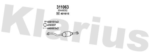 KLARIUS 392594E