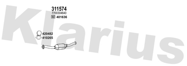 KLARIUS 721516E
