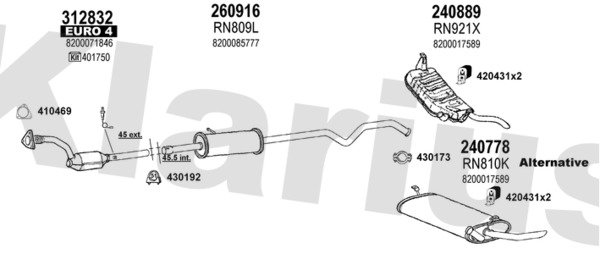 KLARIUS 721342E