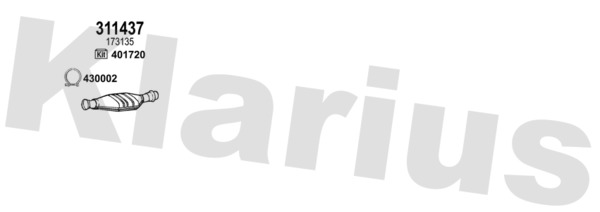 KLARIUS 632637E