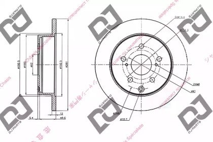 DJ PARTS BD1428