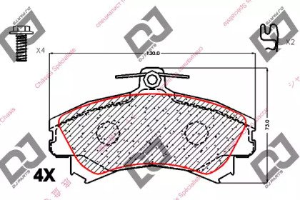 DJ PARTS BP1820