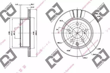 DJ PARTS BD1457 DJ PARTS BD1457