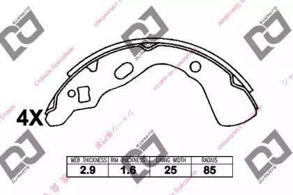 DJ PARTS BS1279