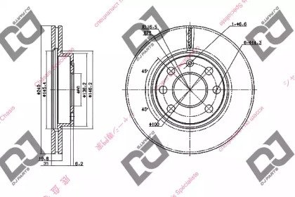 DJ PARTS BD1400