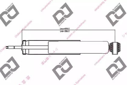 DJ PARTS DS1400GT