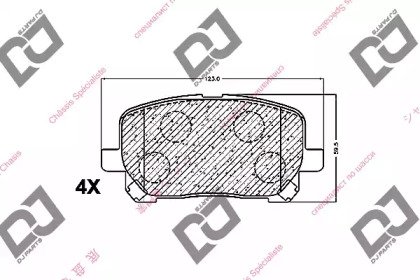 DJ PARTS BP1245