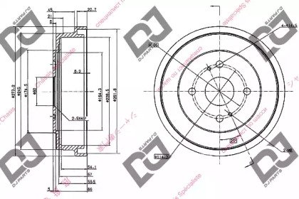 DJ PARTS BR1077