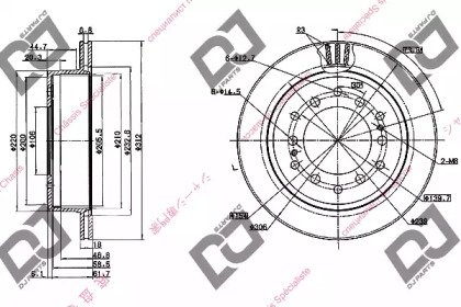 DJ PARTS BD1012 DJ PARTS BD1012