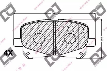 DJ PARTS BP1069