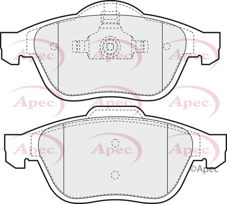 APEC braking PAD1186