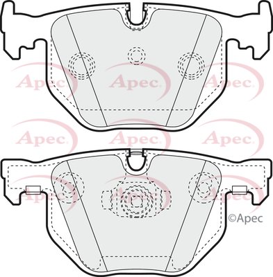 APEC braking PAD1266