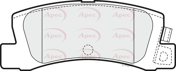 APEC braking PAD1446