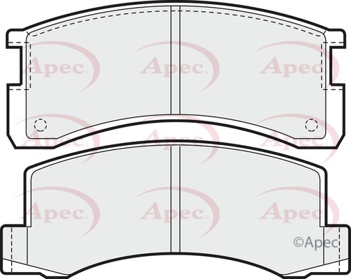 APEC braking PAD637