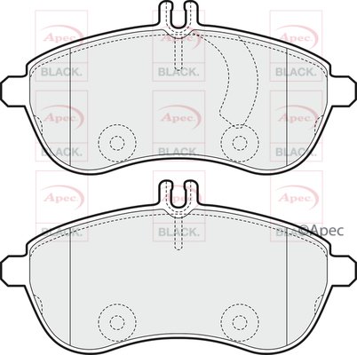 APEC braking PAD1565B