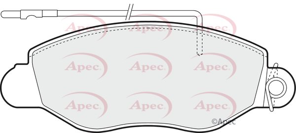 APEC braking PAD1300