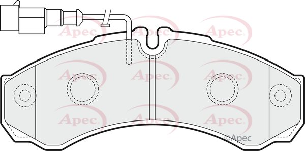 APEC braking PAD1542