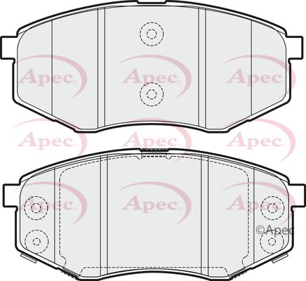 APEC braking PAD1767