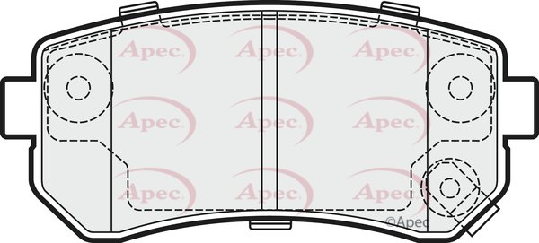 APEC braking PAD1487