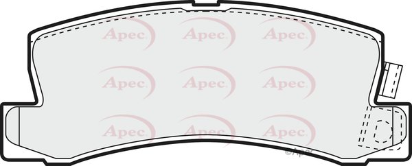 APEC braking PAD1373